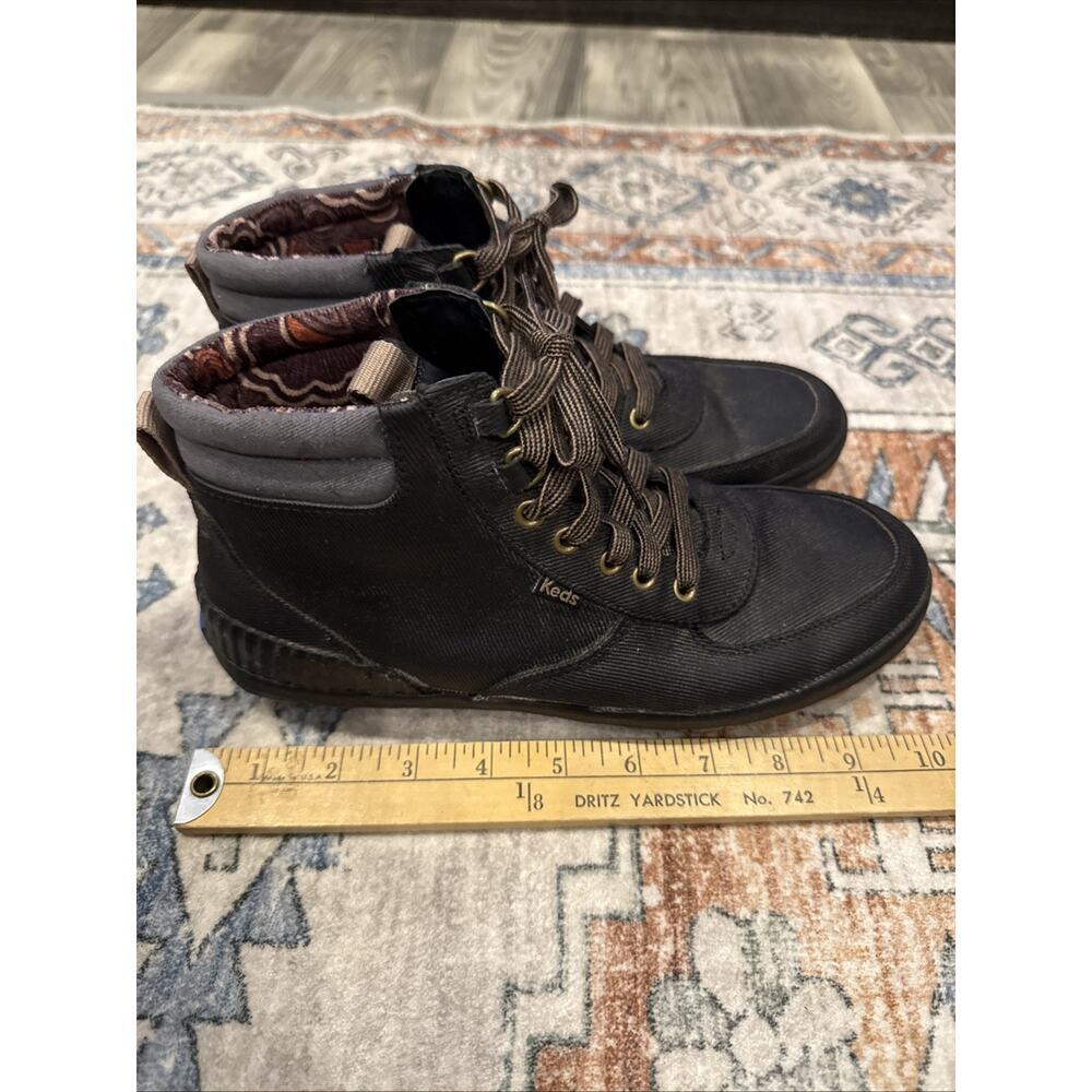 Keds Scout Sneaker Boot III Ripple Floral Rain, BLACK,Women’s Sz. 8 / Retail $90 - Picture 11 of 11